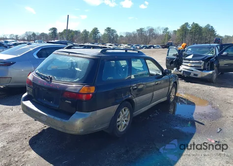 2001 Subaru Outback Limited z USA, uszkodzony, nr VIN 4S3BH686117634147